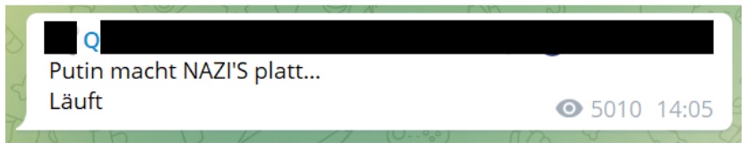 Telegram screenshot