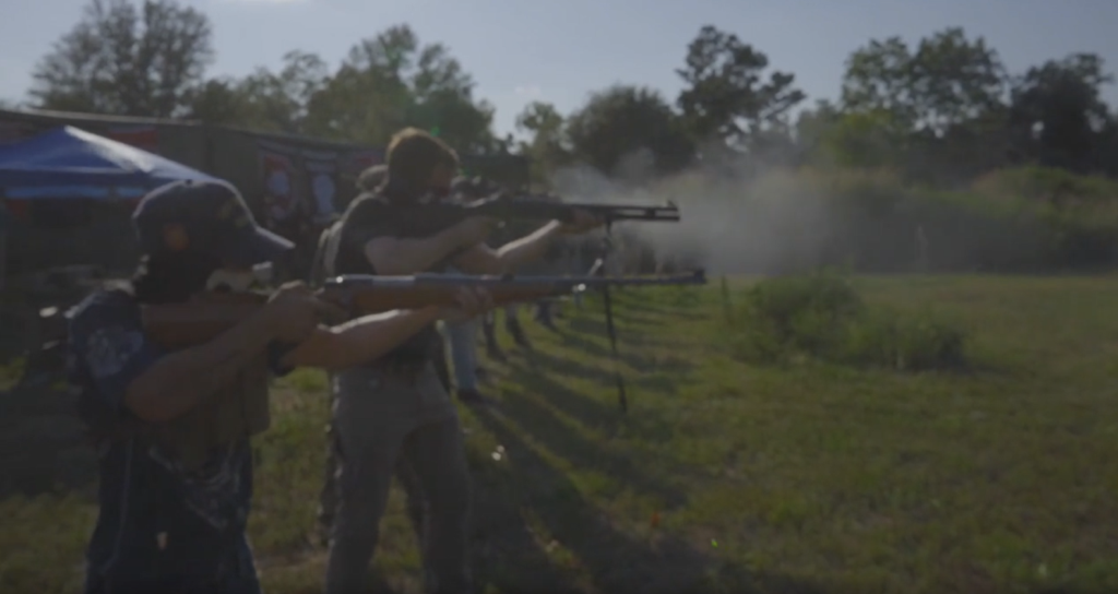 Figure 6: AFN conducting firearms training at an unknown location. (Undated)